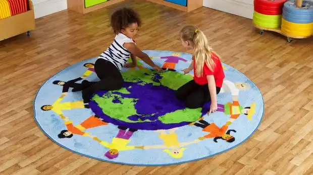 Children of the World Rug by Kits for Kids